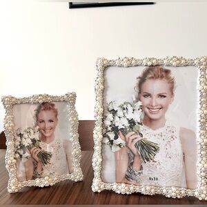 Pearl Bridal Photo Frames